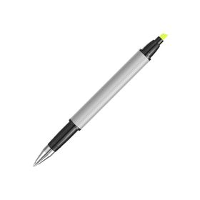 Scrikss Doppio Siyah-Sarı Multifonksiyonel Kalem