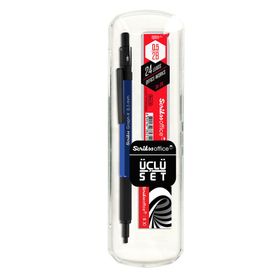 Scrikss Graph-X Metal 0.5 mm Mavi Versatil Kalem Seti