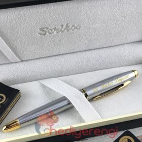 Scrikss İsme Özel Krom Özel Tasarım Kutulu Dolma Kalem