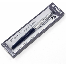 Scrikss İsme Özel Metal Lacivert Roller Kalem