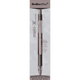 Scrikss Matri-X 0.5 mm Metalik Gri Mekanik Kurşun Kalem