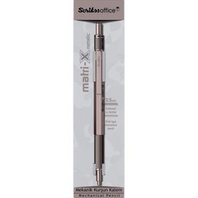 Scrikss Matri-X 0.5 mm Metalik Gri Mekanik Kurşun Kalem