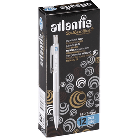 Scrikss Office Atlantis Versatil Gümüş 0.7 mm Kalem