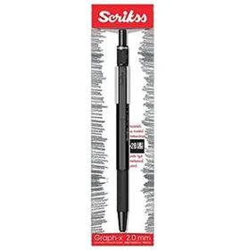 Scrikss Office Graphx Mat Siyah 2 mm Mekanik Kurşun Kalem