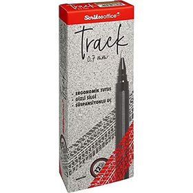 Scrikss Office Track 12'li Kutu 0.7 mm Turuncu Versatil Kalem
