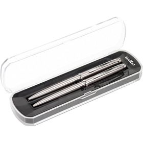 Scrikss Prestige M108 Krom Tükenmez-Versatil Kalem Seti