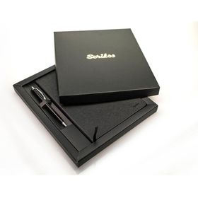 Scrikss SD300 1 Chester Premium A6 Siyah Defter