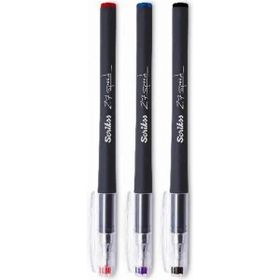 Scrikss Speed Gel 0.7 3'lü Siyah Mavi Kırmızı Tükenmez Kalem Set