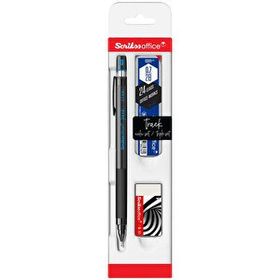 Scrikss Track Siyah 0.7 mm 3'lü Mekanik Kurşun Kalem