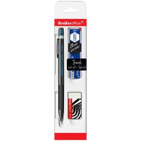 Scrikss Track Siyah 0.7 mm 3'lü Mekanik Kurşun Kalem