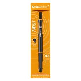 Scrikss Twist 0.5 mm Siyah Turuncu Versatil Kalem