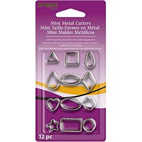 Sculpey 12 Parça Geometrik Premo Metal Kesici