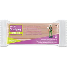 Sculpey 454 gr Beige Living Doll Polimer Kil