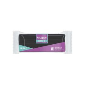 Sculpey 454 gr Black Polimer Kil