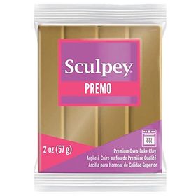 Sculpey 57 gr Antik Altın Premo Polimer Kil