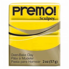 Sculpey 57 gr Cadmium Yellow Premo Polimer Kil