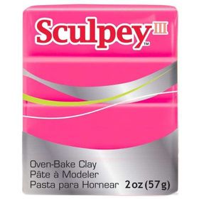 Sculpey 57 gr Hot Pink Polimer Kil