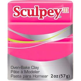 Sculpey 57 gr Hot Pink Polimer Kil