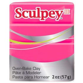 Sculpey 57 gr Hot Pink Polimer Kil
