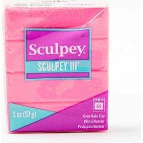 Sculpey 5796204 Pembe Glitter 57 gr Polimer Kil