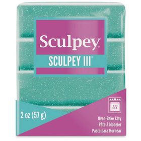 Sculpey 5796206 Turkuaz Glitter 57 gr Polimer Kil