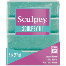 Sculpey 5796206 Turkuaz Glitter 57 gr Polimer Kil