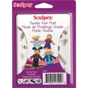 Sculpey Flexible Push Mold Pushmold Aile APM04 Esnek Model Kalıbı