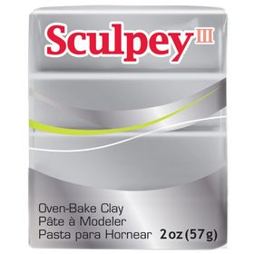 Sculpey Gümüş S-302 1130 56 gr Fırınlanabilir Polimer Kil