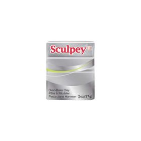 Sculpey Gümüş S-302 1130 56 gr Fırınlanabilir Polimer Kil