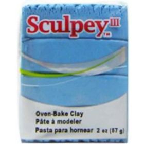 Sculpey III 1103 Light Blue Pearl Polimer Kil