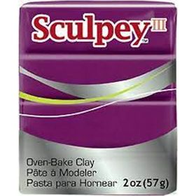 Sculpey III 1112 Fuschia Pearl Polimer Kil