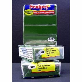 Sculpey III 322 Leaf Green Polimer Kil