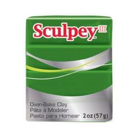 Sculpey III 322 Leaf Green Polimer Kil