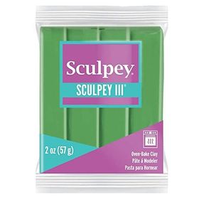 Sculpey III Fasulye Rengi 57 gr Polimer Kil
