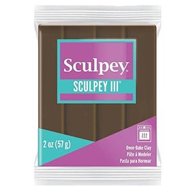 Sculpey III Kahverengi 57 gr Polimer Kil