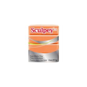 Sculpey Portakal Rengi 57 gr III Polimer Kil