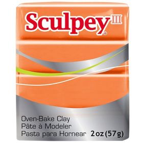 Sculpey Portakal Rengi 57 gr III Polimer Kil