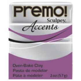 Sculpey Premo Accents 5129 Silver Efektli Polimer Kil