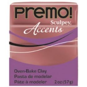 Sculpey Premo Accents 5519 Bronze Efektli Polimer Kil