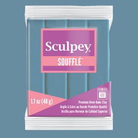 Sculpey Souffle Mavi Taş 48 gr Kil