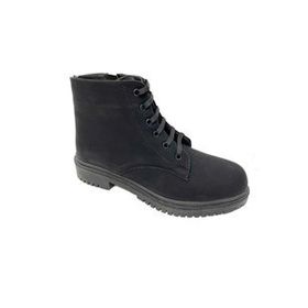 Sdf 45 Deri Trend Fashion Siyah Kadın Bot