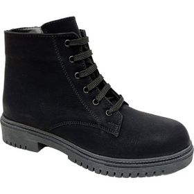 Sdf 45 Deri Trend Fashion Siyah Kadın Bot