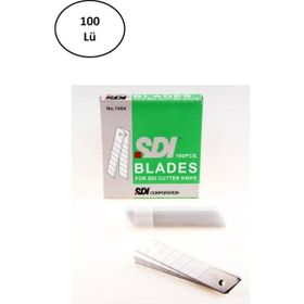 SDI 1404 Geniş 100'lü Maket Bıçağı Yedeği