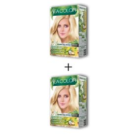 Sea Color 10.0 Sedef Sarı 2x2 Tüp Amonyaksız Krem Saç Boyası
