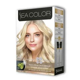Sea Color 2 Tüp Bebek Sarısı No:0.2 Krem Saç Boyası Seti