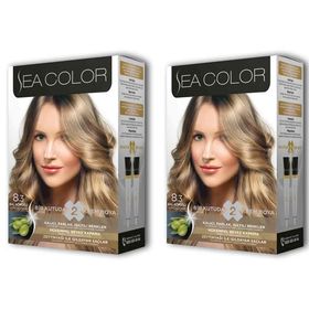 Sea Color 2x8/3 Bal Köpüğü Saç Boyası