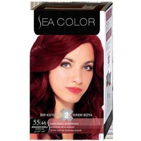 Sea Color 55/46 Amazon Kızılı 100 ml Saç Boyası