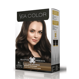 Sea Color 6.1 Küllü Koyu Kumral Saç Boyası