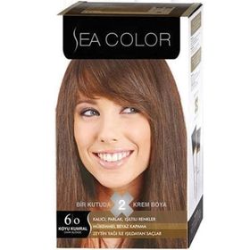 Sea Color 6/0 Koyu Kumral Saç Boyası