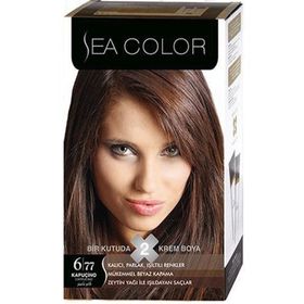 Sea Color 6/77 Kapuçino Saç Boyası